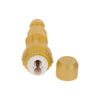 Gold dicker stim vibrador dorado