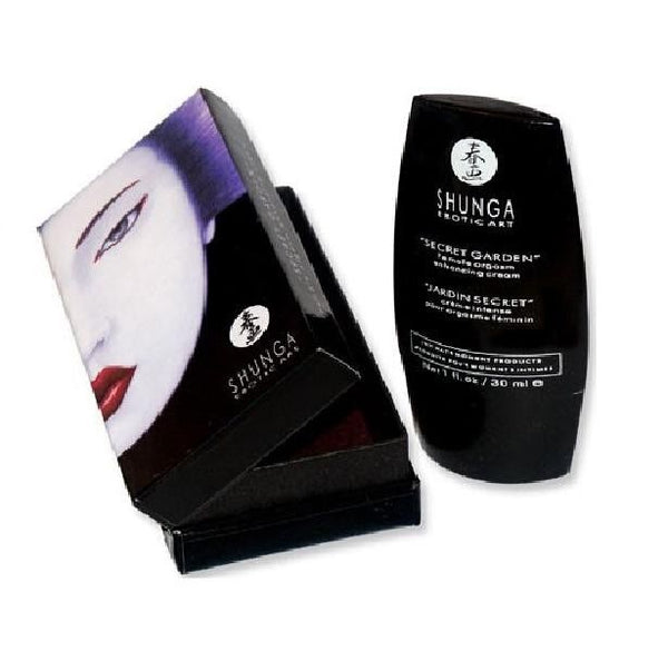 Shunga crema orgasmo femenino intenso jardin secreto