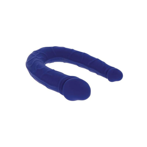 Get mini double dong realístico azul