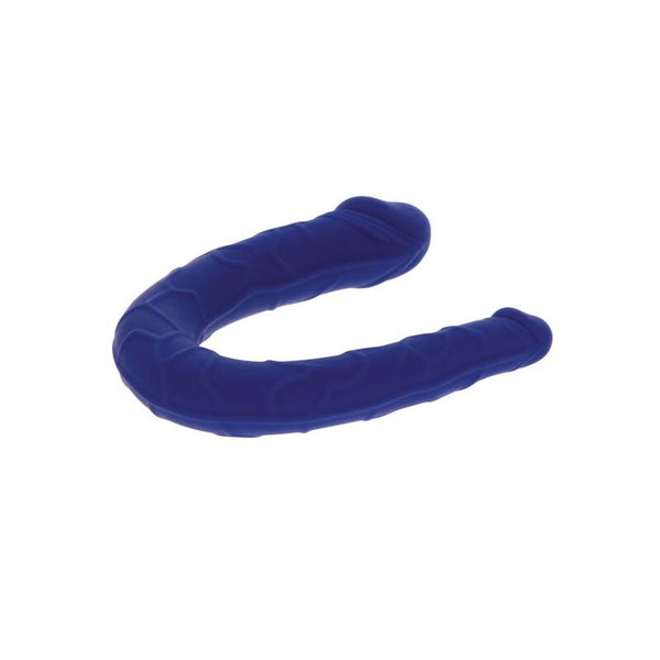 Get mini double dong realístico azul