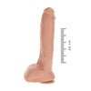 Get extreme xxl dildo 28 cm natural