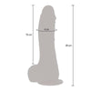 Dildo vibrador rotador movimiento arriba y abajo natural