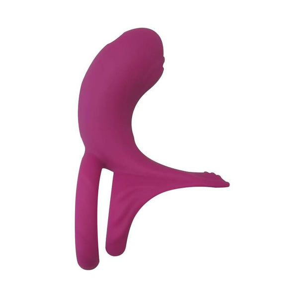 Anillo vibrador para parejas fucsia