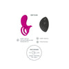 Anillo vibrador para parejas fucsia