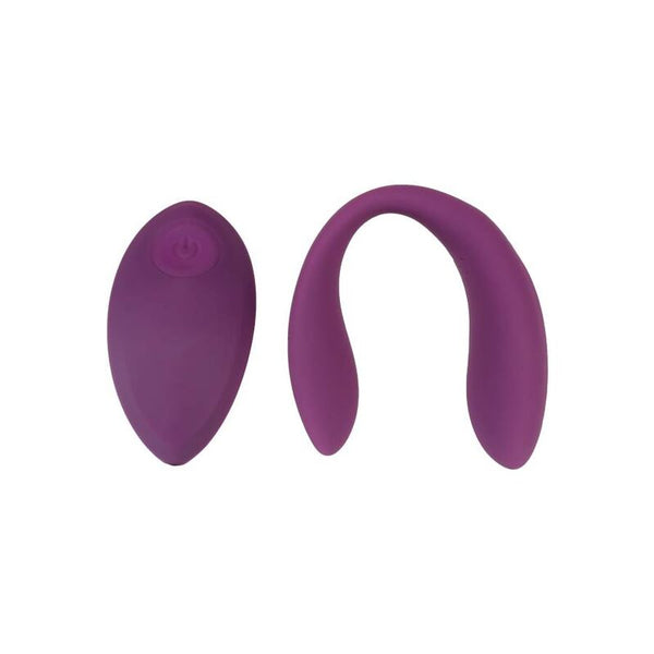 Bound love vibrador para parejas morado