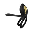 Bayek anillo vibrador control remoto parejas negro