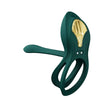Bayek anillo vibrador control remoto parejas verde