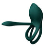 Bayek anillo vibrador control remoto parejas verde