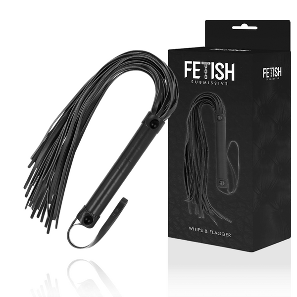 Fetish látigo cuero vegano 2