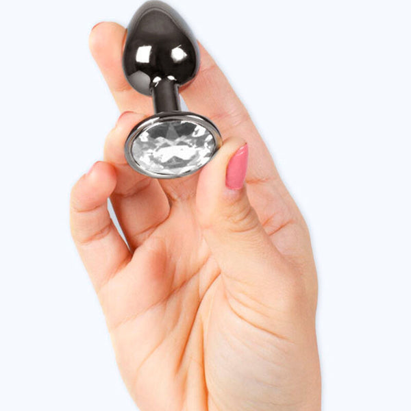 Plug anal Secretplay Gunmetal talla S 7 cm