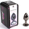 Plug anal Secretplay Gunmetal talla S 7 cm