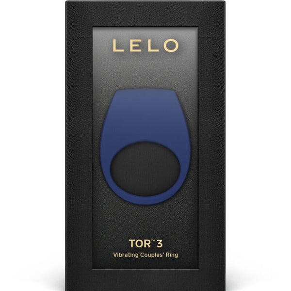 Tor 3 anillo vibrador azul