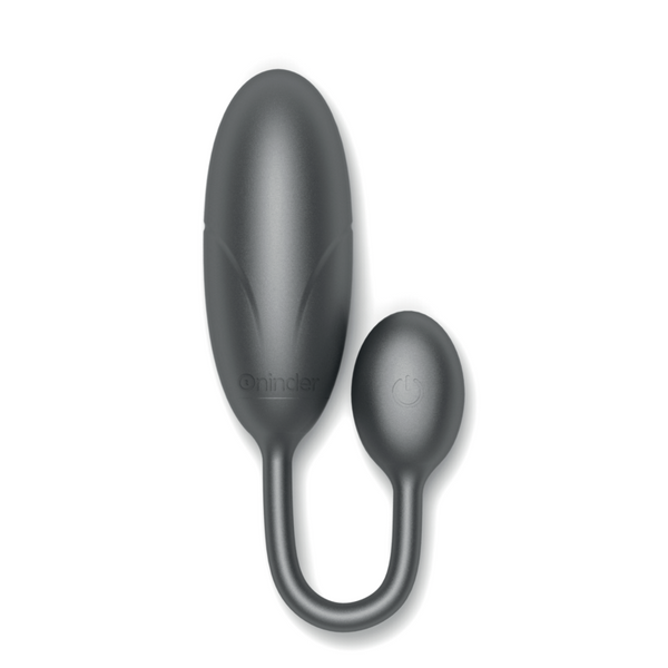 Denver huevo vibrador negro 7 x 2.7 cm