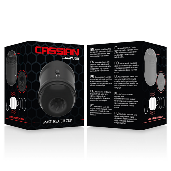 Cassian masturbador vibrador