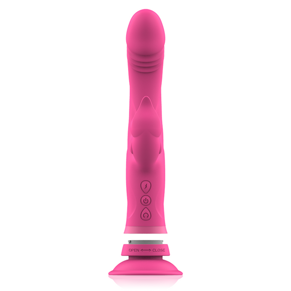 Julio vibrador rabbit silicona rosa