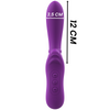 Harry vibrador flexible con lengua morado