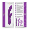 Luigi vibrador rabbit silicona liquida morado