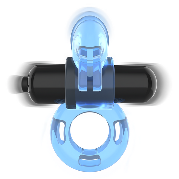 Fry anillo vibrador azul