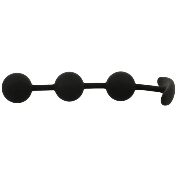 Rosario anal Harry 3 esferas de silicona 14 cm