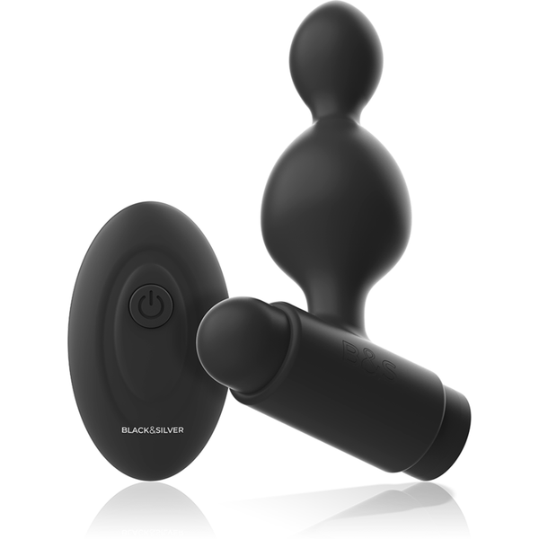 Plug anal pequeño Tucker de silicona con control remoto