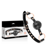 Begme black edition mordaza cuero vegano