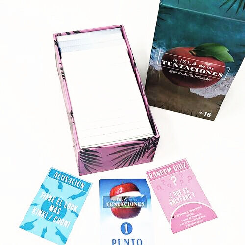 La isla de las tentaciones juego de cartas oficial es