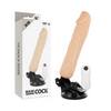 Vibrador realístico control remoto negro 20 cm o 4 cm 2