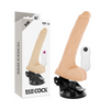 Vibrador realístico control remoto negro 19 cm o 4 cm
