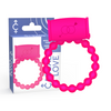 25 anillo vibrador rosa