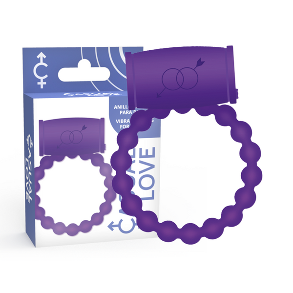 25 anillo vibrador parejas violeta