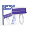 Ring vibrador lengua lila