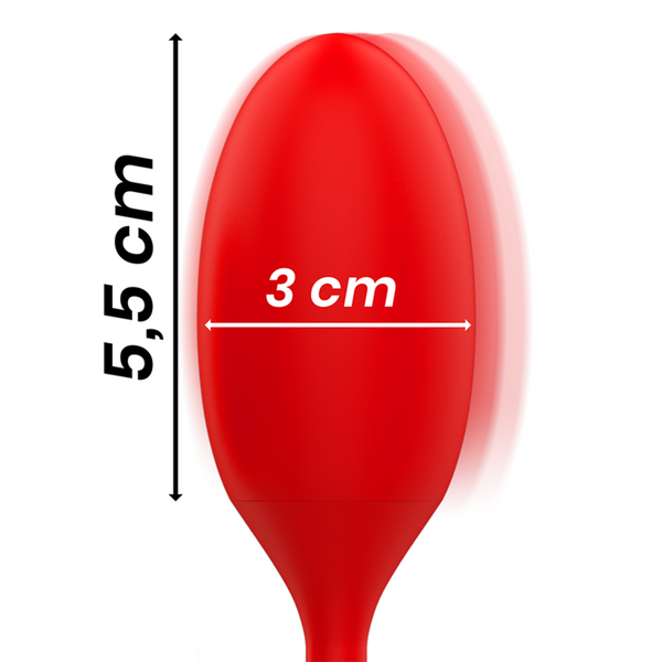 Toscana double pleasure wand con huevo vibrador