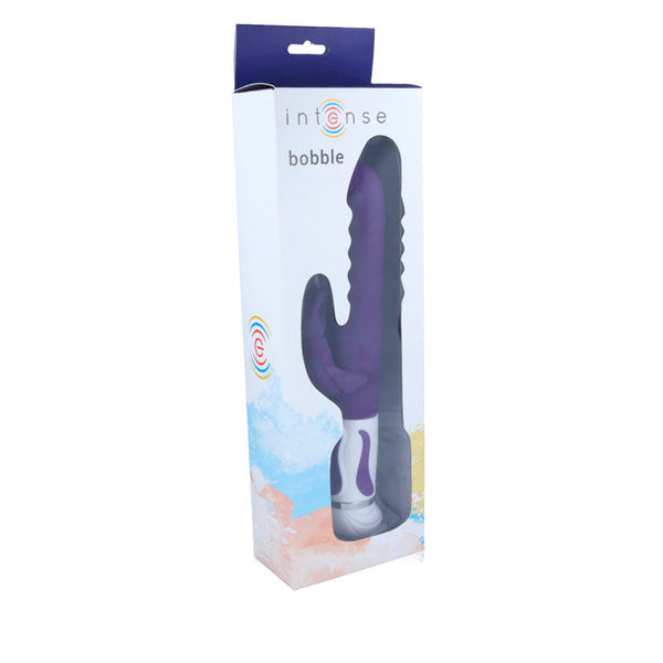 Bobble vibrador rotador silicona lila