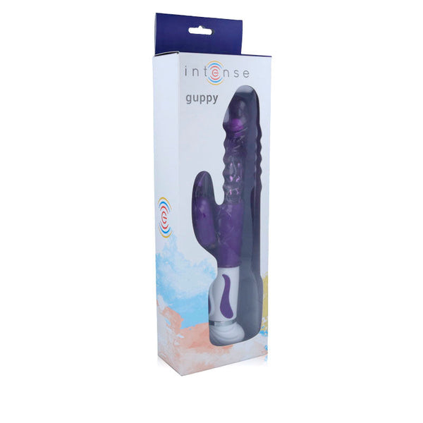 Guppy vibrador rotador lila