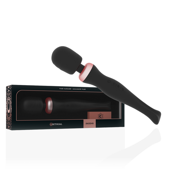 Rithual akasha wand recargable potente 2.0 negro