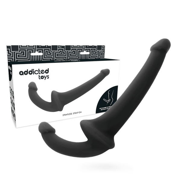 Addicted dildo con arnés sin sujeción negro