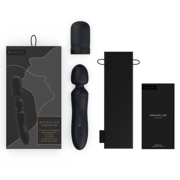 Bthrilled vibrador wand premium negro