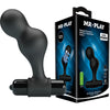 Plug anal vibrador de silicona negro
