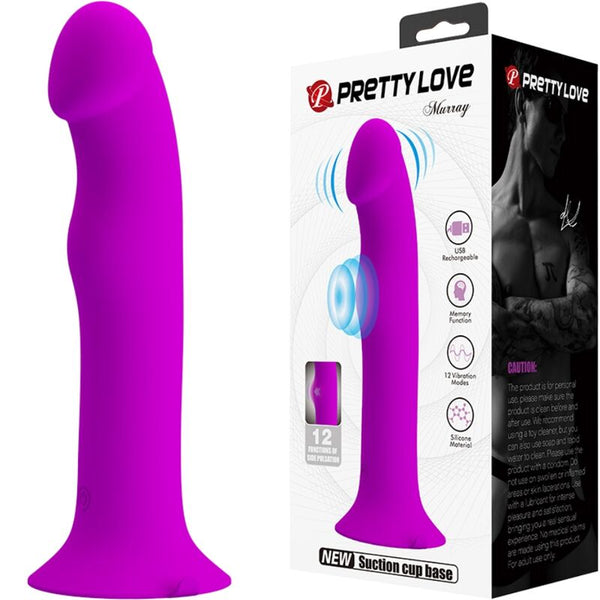 Murray vibrador y estimulador Punto G morado