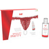 Intt braga brasileño roja con perlas y gel lubricante 50 ml