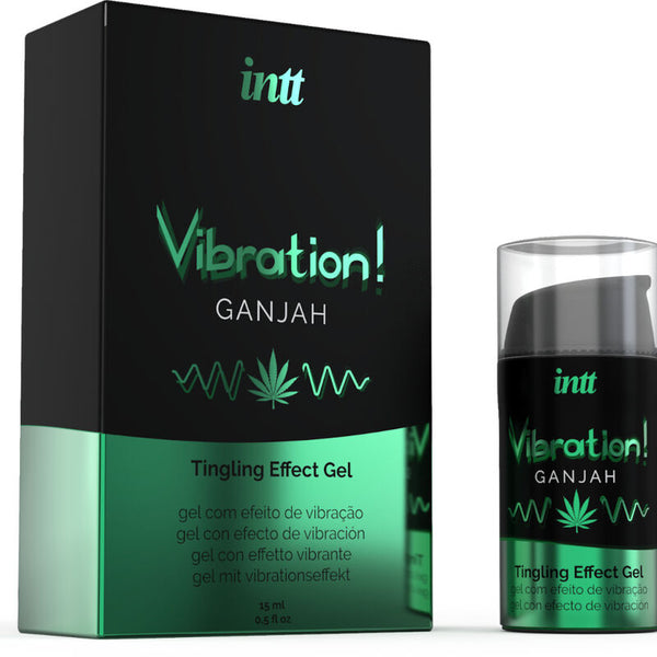 Potente estimulante íntimo gel vibrador liquido cannabis 15ml