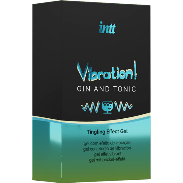 Potente estimulante íntimo gel vibrador liquido gin y tonic 15ml