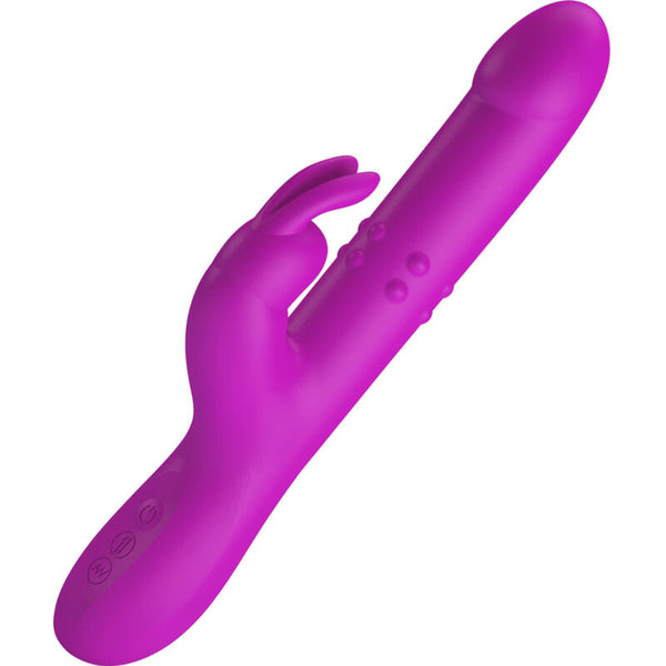 Reese vibrador con rotación morado