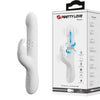 Reese vibrador con rotación plateado