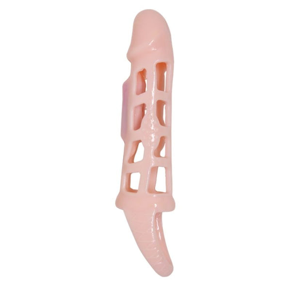 Pretty harrison funda extensora pene con vibración y correa 13.5 cm