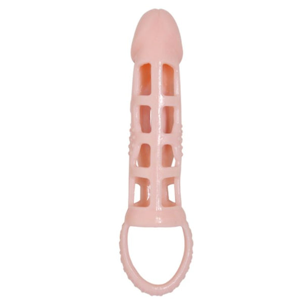 Pretty harrison funda extensora pene con vibración y correa 13.5 cm