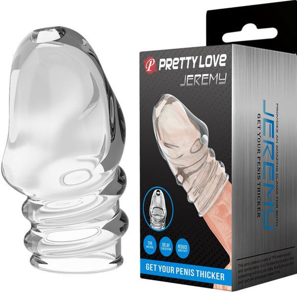 Pretty jeremy engrosador pene transparente