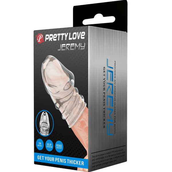 Pretty jeremy engrosador pene transparente
