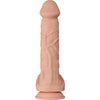 Baile beautiful encounter bergrisi dildo realístico flexible 26 cm natural