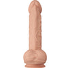Baile beautiful encounter bergrisi dildo realístico flexible 26 cm natural